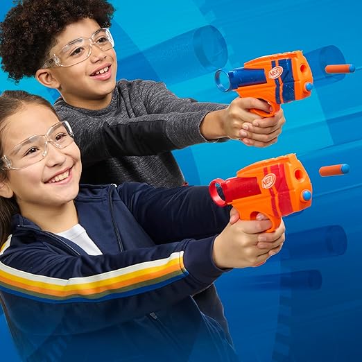 Nerf N Series Duo Pack, Includes 2 Ward Blasters, 12 Nerf N1 Darts Compatible Only with Nerf N Series Blasters, Kids Outdoor Games, Ages 8+