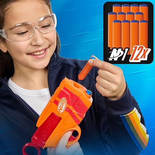 Nerf N Series Duo Pack, Includes 2 Ward Blasters, 12 Nerf N1 Darts Compatible Only with Nerf N Series Blasters, Kids Outdoor Games, Ages 8+