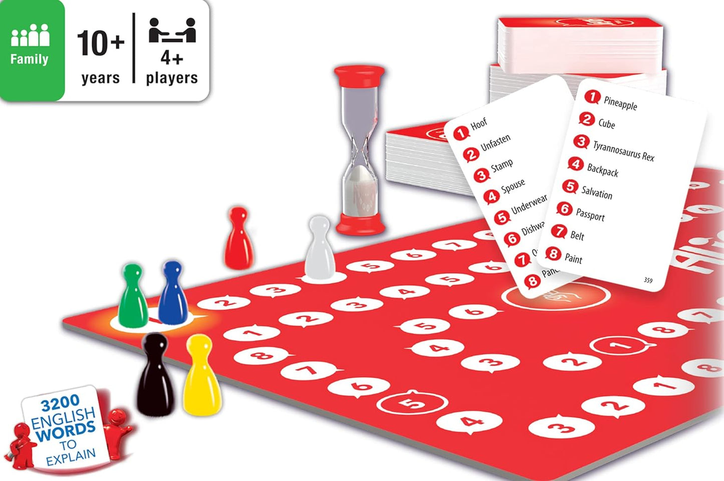 Frank Original Alias Board Games for Kids Above 10 Years | Brain Booster Educational Fun Toys | English Word Explaining Classic Board Games for Boosts Strategic Thinking Skills, Gifts for Girls & Boys