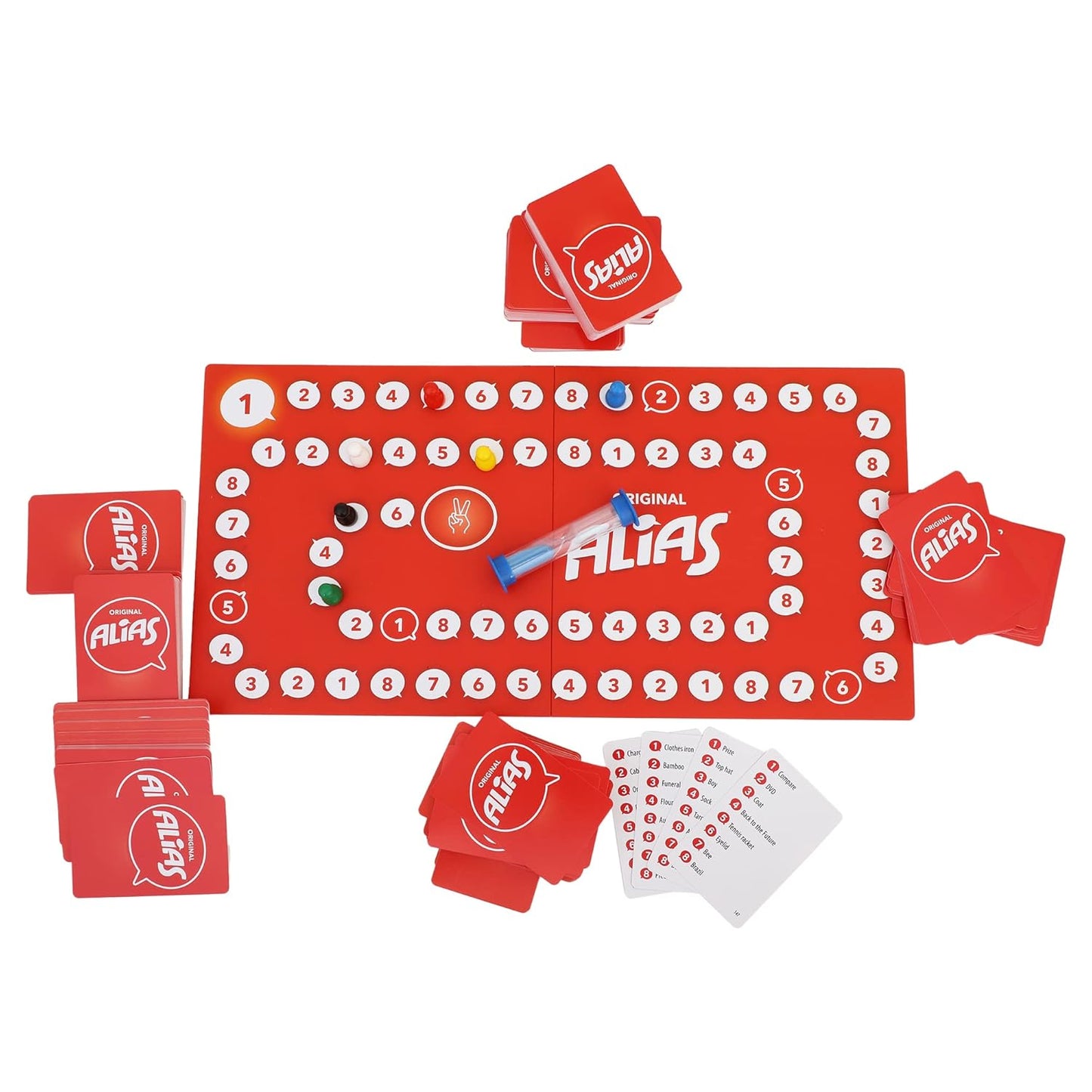 Frank Original Alias Board Games for Kids Above 10 Years | Brain Booster Educational Fun Toys | English Word Explaining Classic Board Games for Boosts Strategic Thinking Skills, Gifts for Girls & Boys