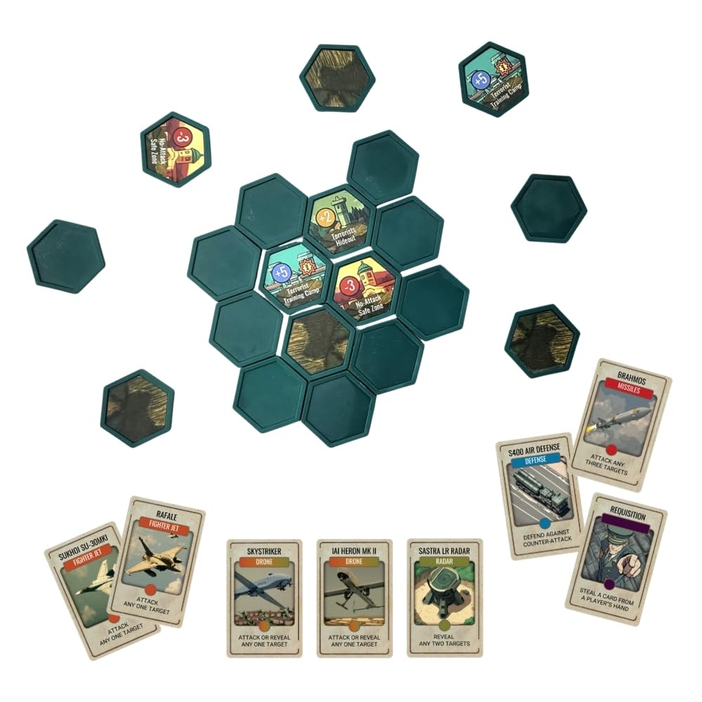 Toy Kraftt Enter the Battlefield with Decimate Operation Sindoor : Special Edition A Strategy Game For Kids | 10+ Years