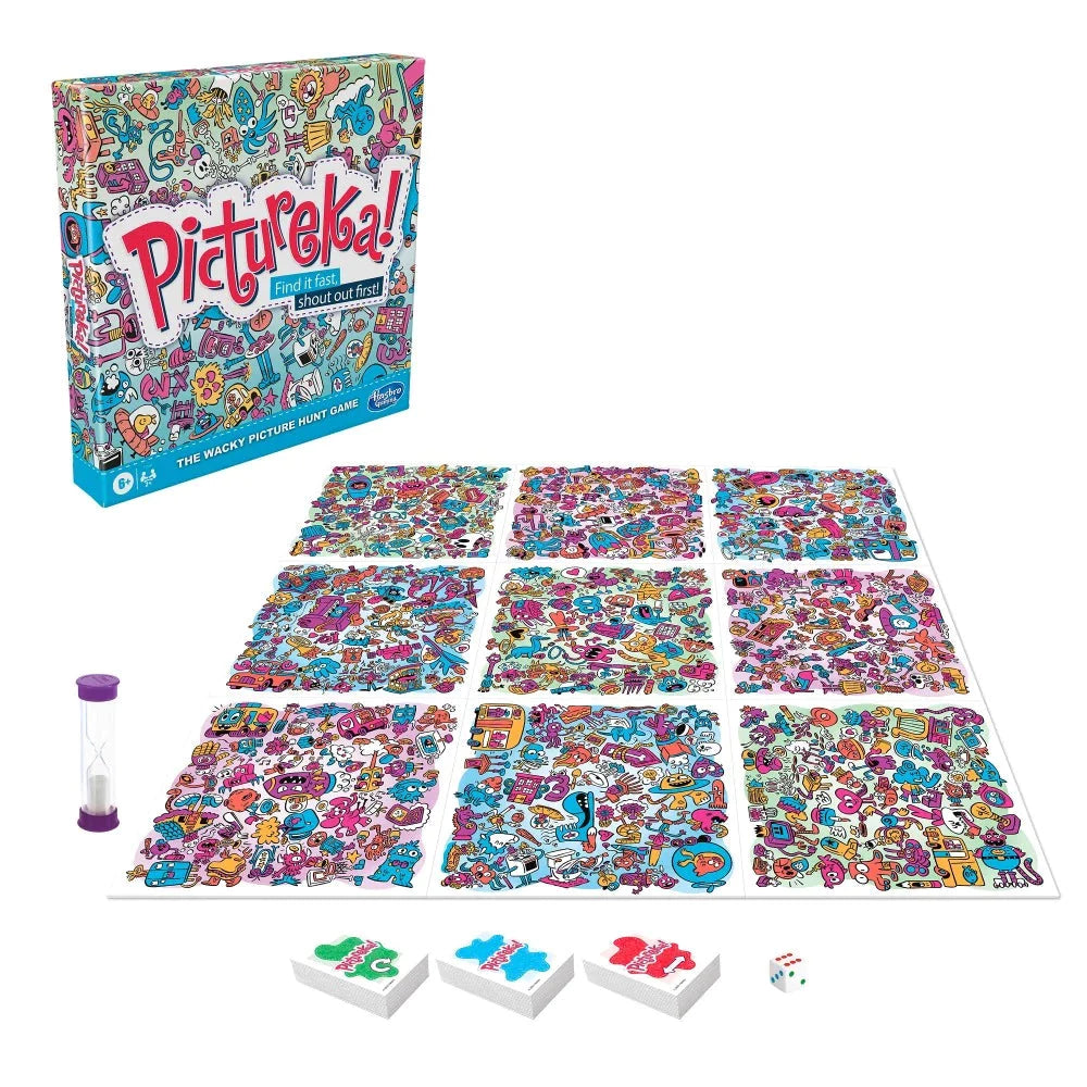 Hasbro Pictureka Find It Fast Shout Out First The Wacky Picture Hunt Game For Kids | 6 Years +