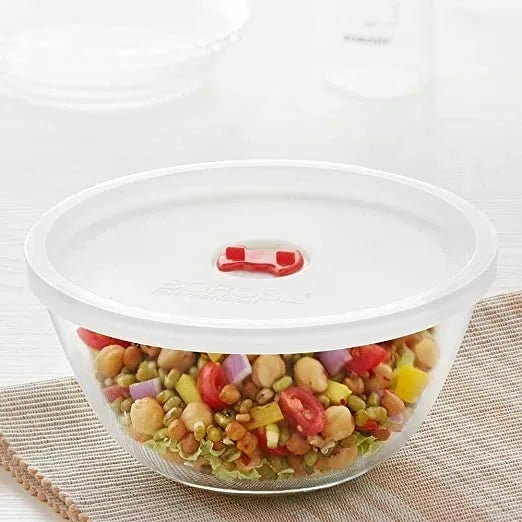 Borosil Mixing Bowl With Lid 350ml