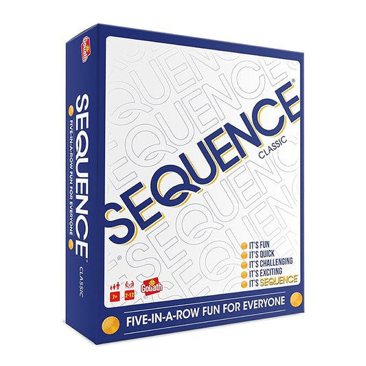 Funskool The Original Sequence, Strategy Game, Card Game, Board Game for Kids, Adults, Families, Educational, 2 to 12 Players, Family Fun, Activity Toy for Childrens, Gift Set for Kid, Ages 7+ Years Visit the Funskool Store