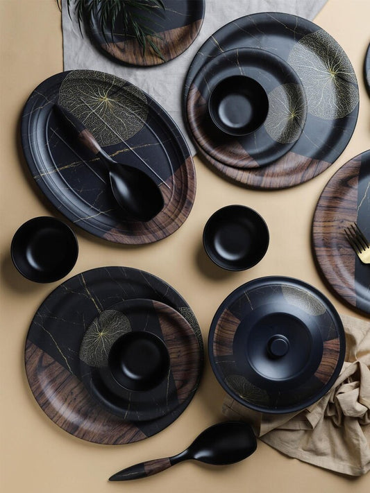 Servewell Persian Matte 31 Piece Melamine Dinner Set - Arid