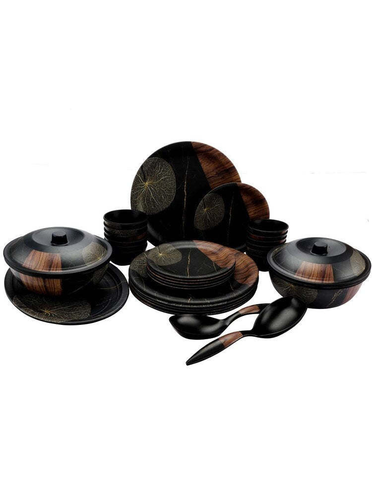 Servewell Persian Matte 31 Piece Melamine Dinner Set - Arid