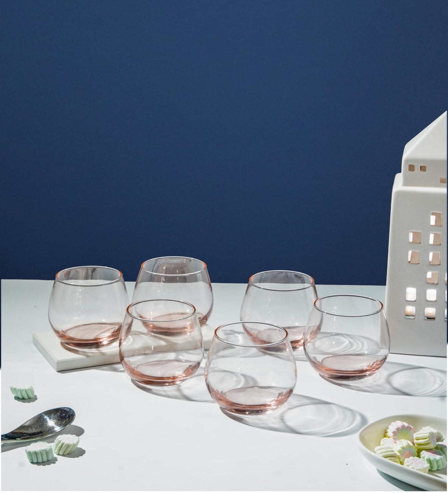 Luminarc  Maine Salmon Pink 320ml Set Of 6
