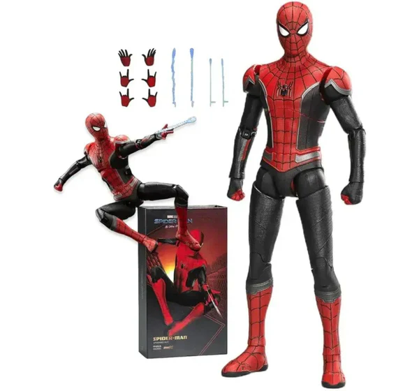 ZD Toys 1/10 Spider-Man No Way Home Upgraded Suit Action Figure – 7” Marvel Studios Collectible