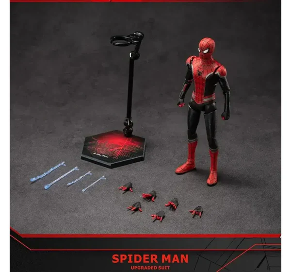 ZD Toys 1/10 Spider-Man No Way Home Upgraded Suit Action Figure – 7” Marvel Studios Collectible