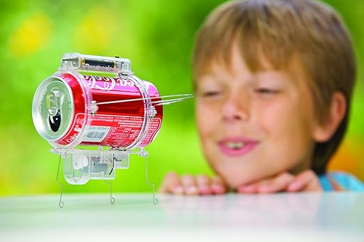 4M Plastic/Metal Kidz Labs, Soda Can Robug (Silver)