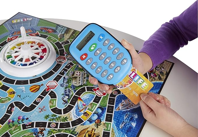 The Game of Life Electronic Banking Board Game, Electronic Banking Unit and Bank Cards, Board Games for Kids Ages 8 and Up, Family Games, Family Gifts