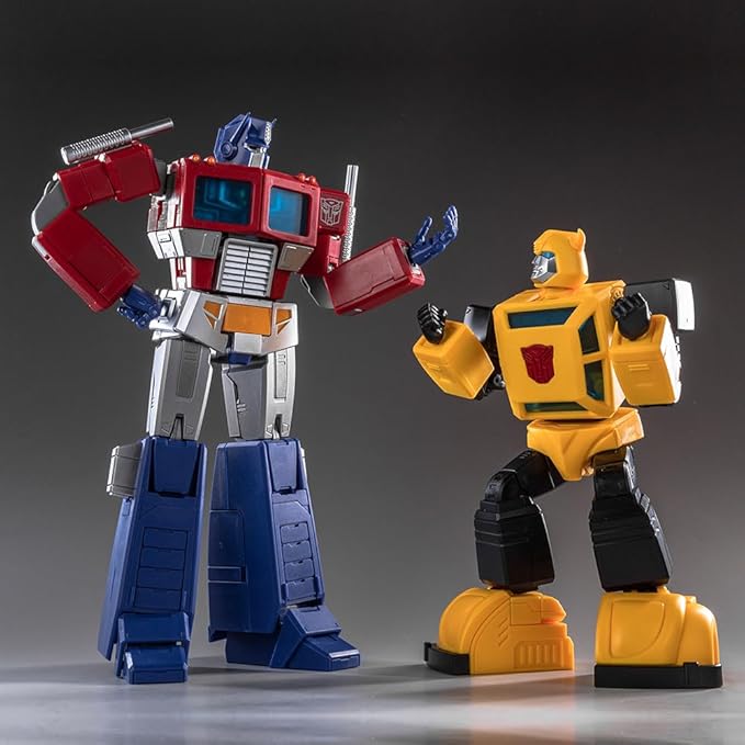 TRANSFORMERS AMK Series W2 Generation One Optimus Prime and Bumblebee Combo Pack Action Figure, Age 15+