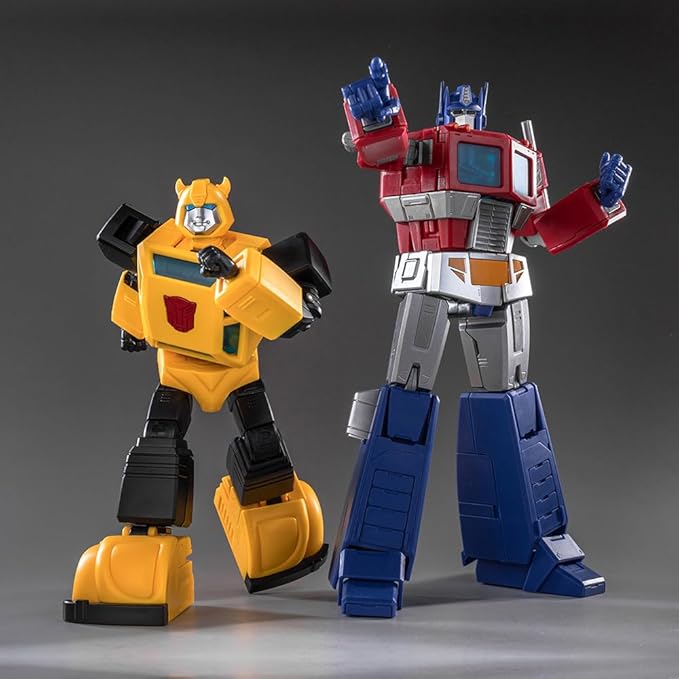 TRANSFORMERS AMK Series W2 Generation One Optimus Prime and Bumblebee Combo Pack Action Figure, Age 15+