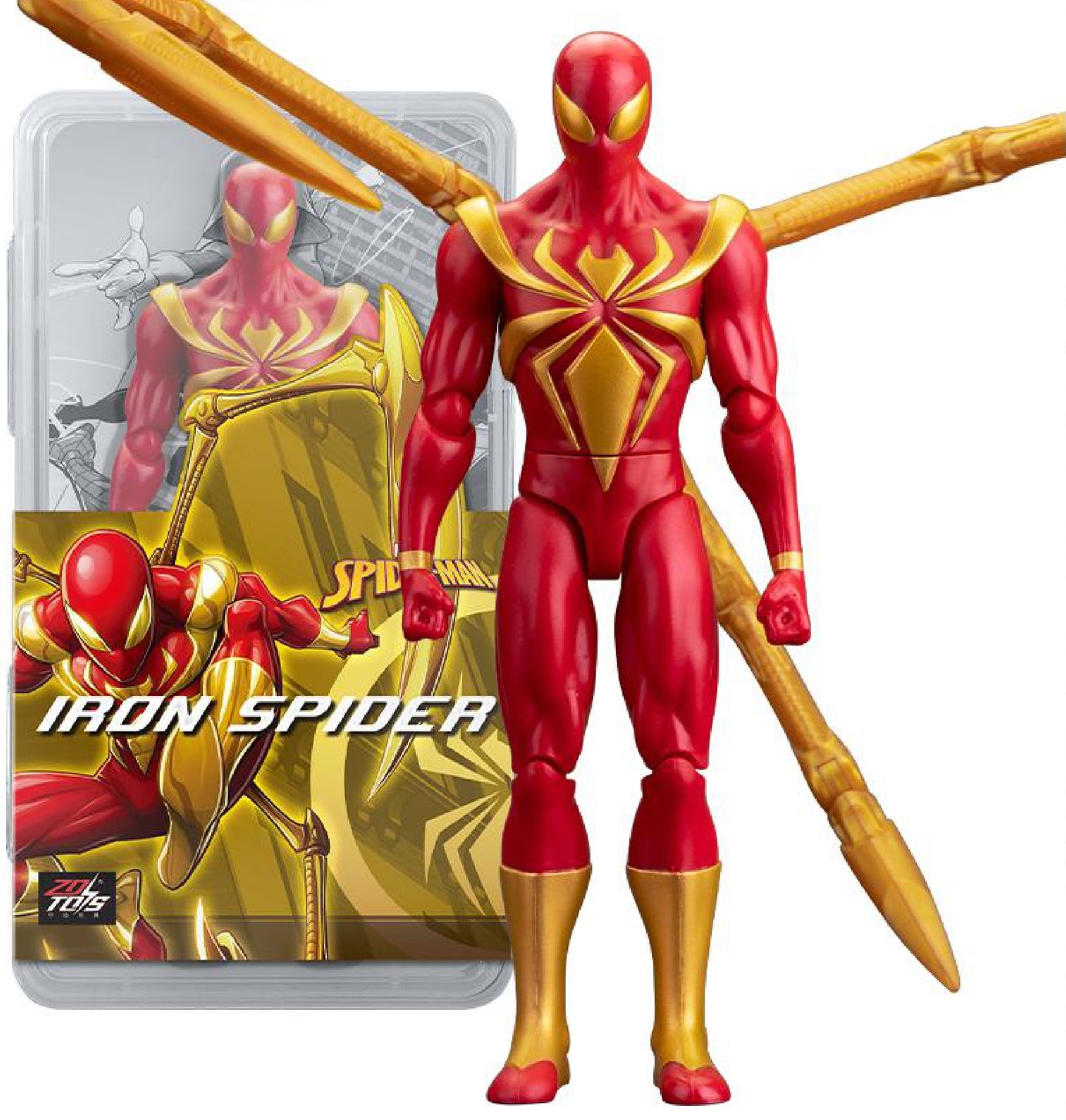 Marvel Iron spider 9 inch Figure by ZD Toys